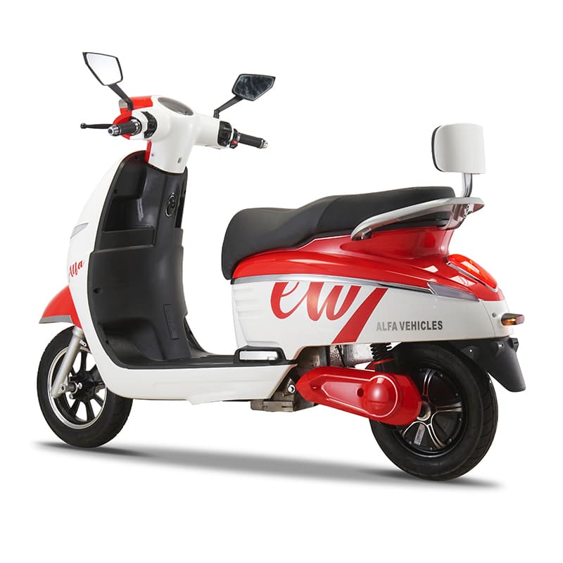 Electric delivery scooter for last-mile logistics